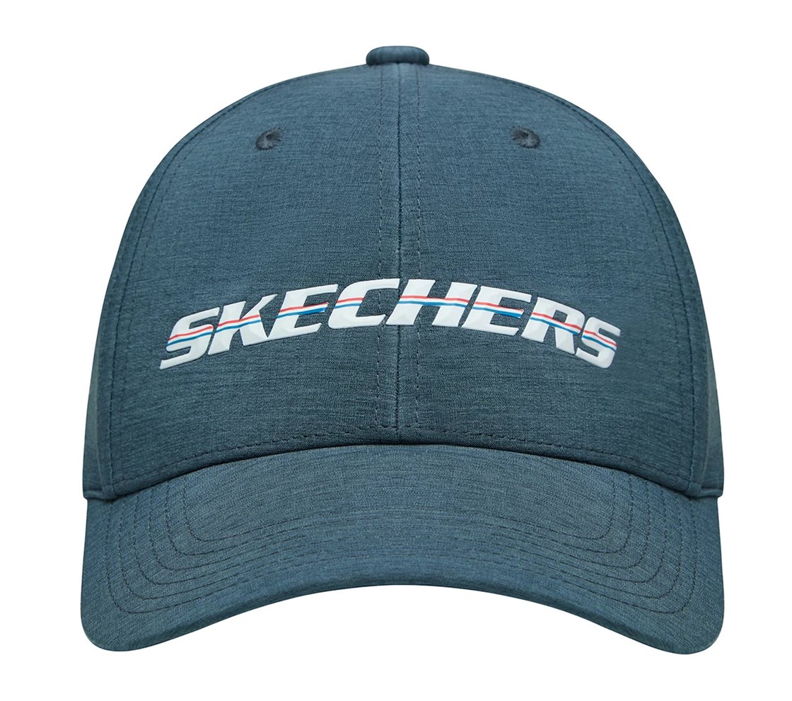 BOOMING BASEBALL HAT, NAVY/GRAY Accessories Right View