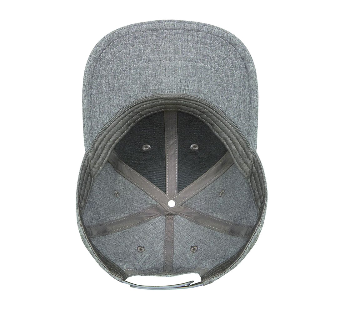 Baseball Hat, LIGHT GRAY Accessories Bottom View