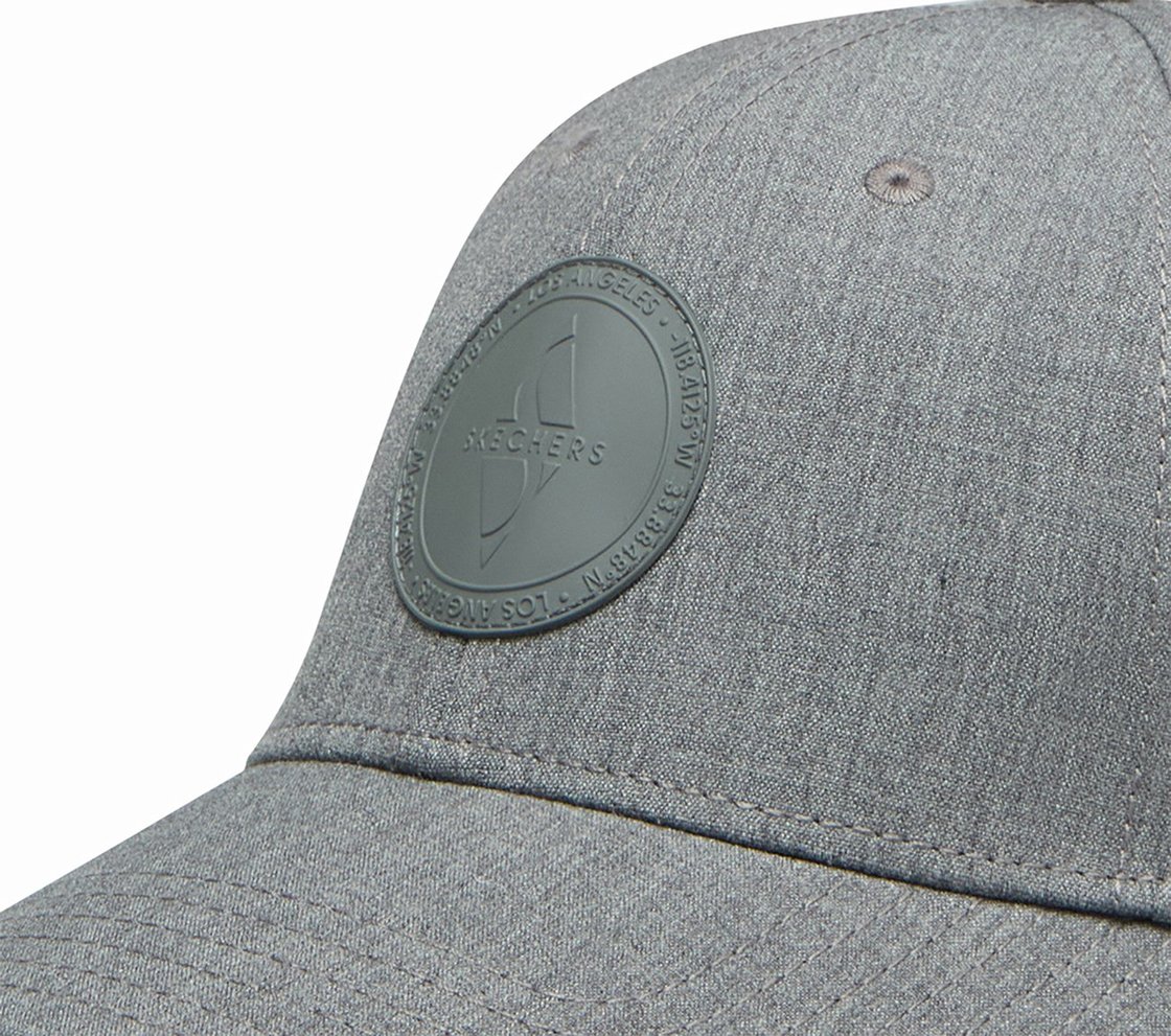 Baseball Hat, LIGHT GRAY Accessories Left View