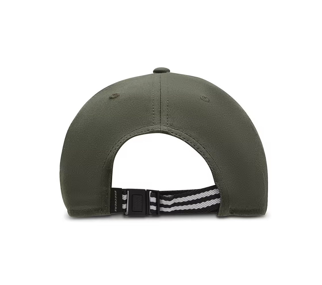 ALPHA BASEBALL HAT, BROWN/OLIVE Accessories Top View