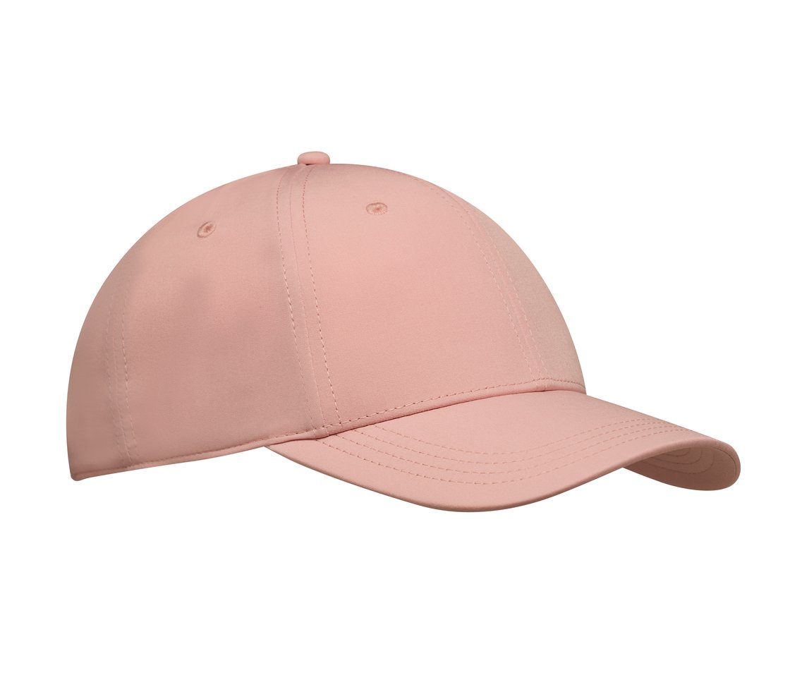 Skech-Shine Diamond Patch Hat, PINK/GRAY Accessories Left View