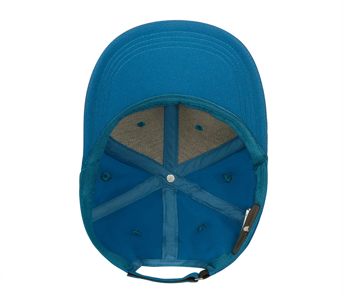 Skech-Shine Diamond Patch Hat, STONE/TEAL Accessories Bottom View