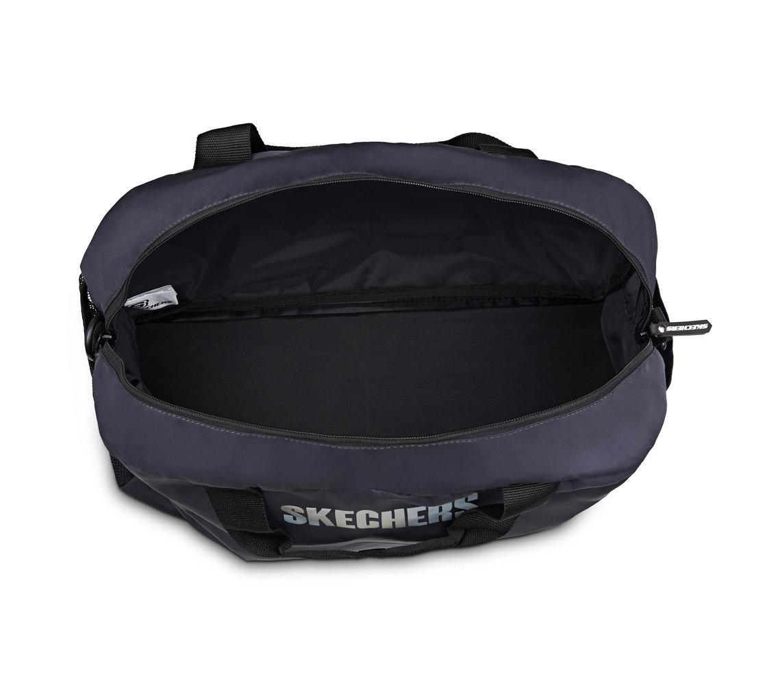 REDWOOD DUFFLE BAG, BLACK/GREY Accessories Top View