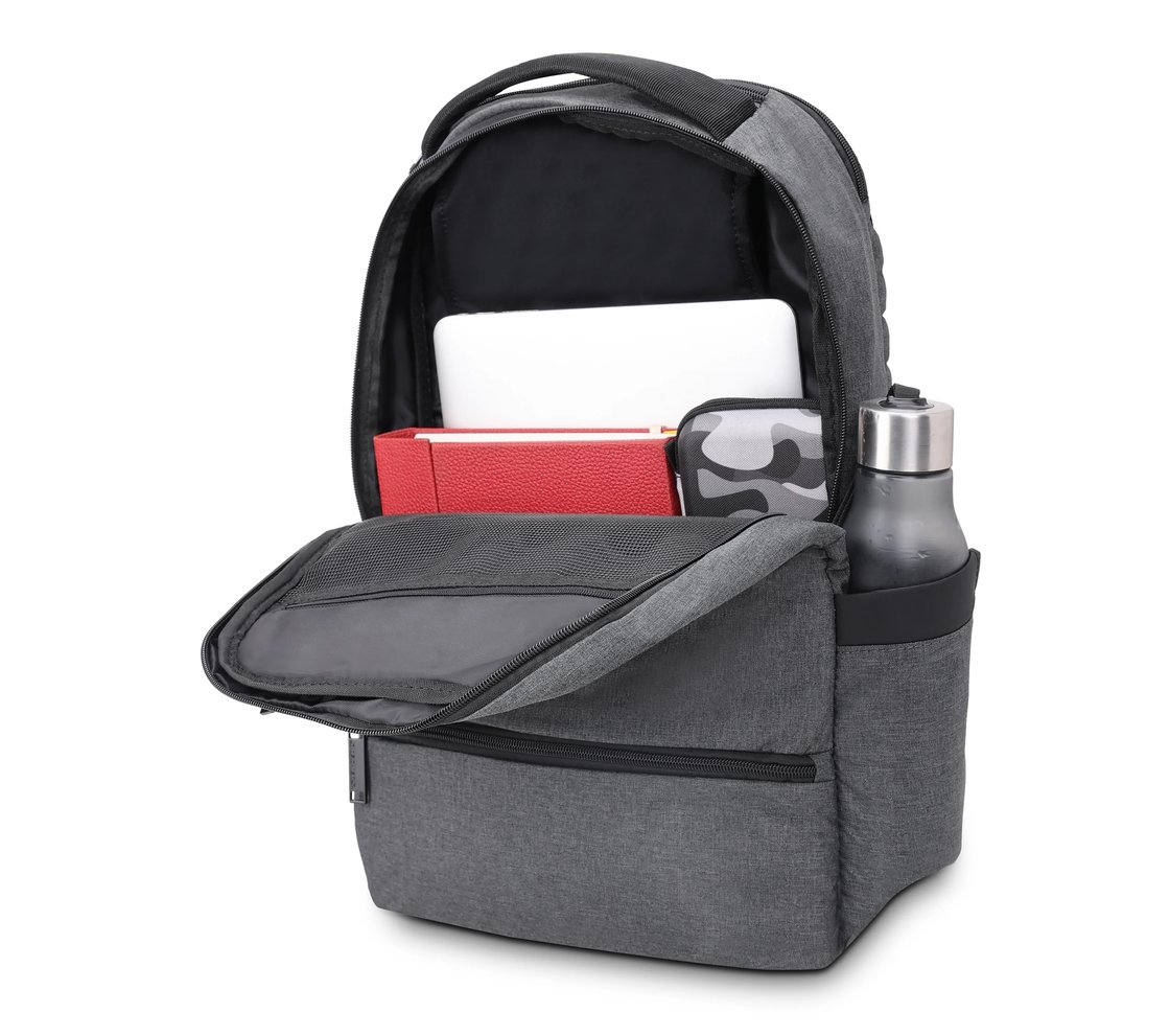 BACKPACK, DARK GREY Accessories Bottom View