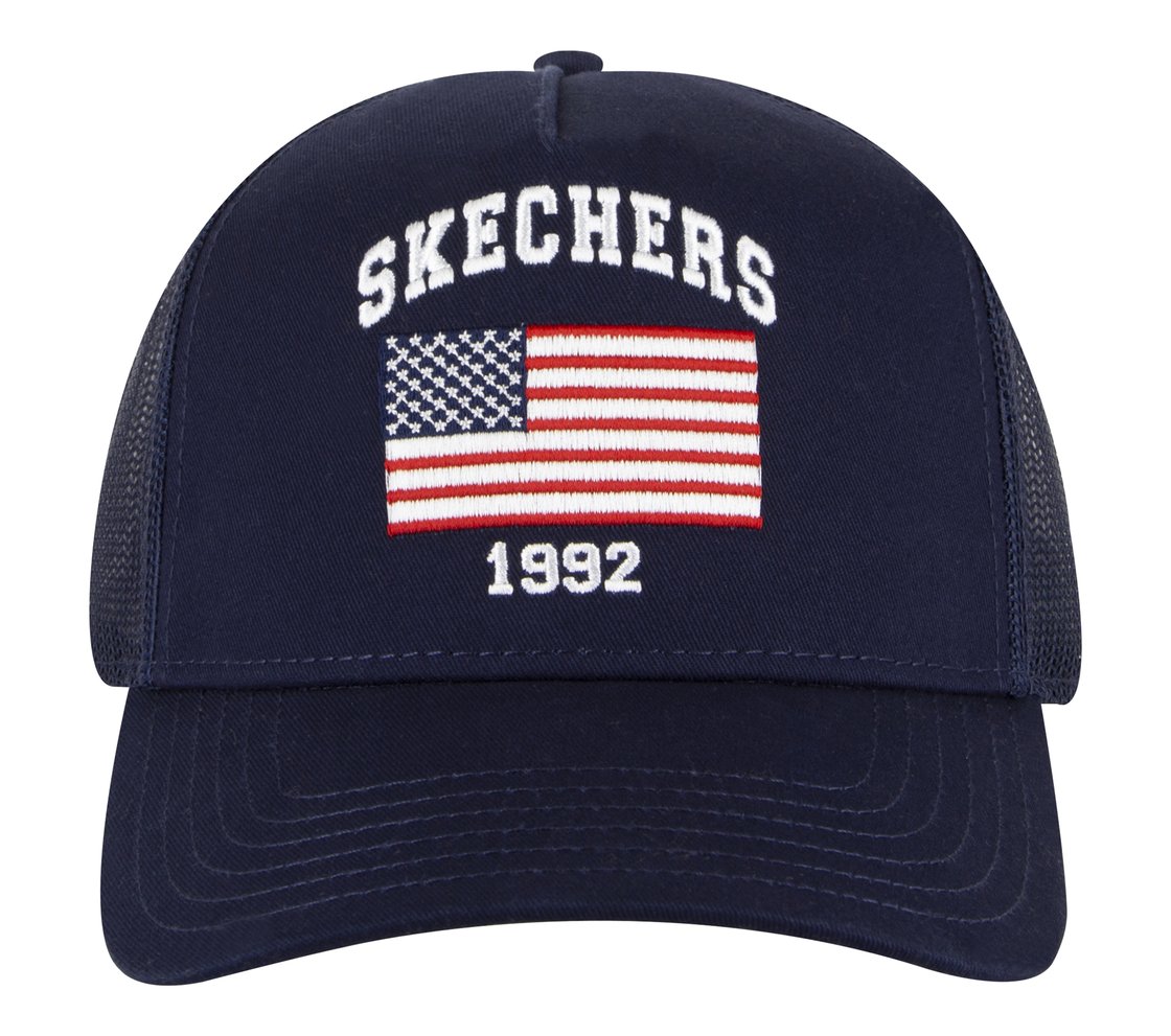 FLAG HAT, NAVY Accessories Bottom View