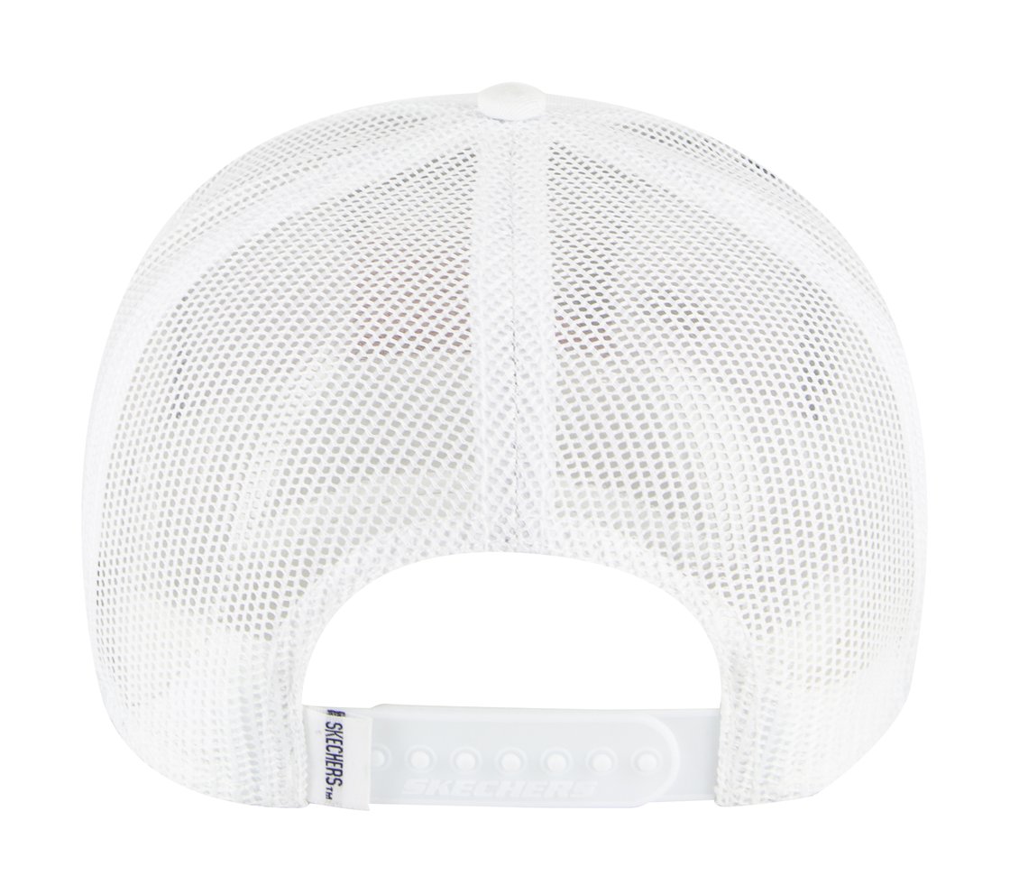 FLAG HAT, WHITE Accessories Top View