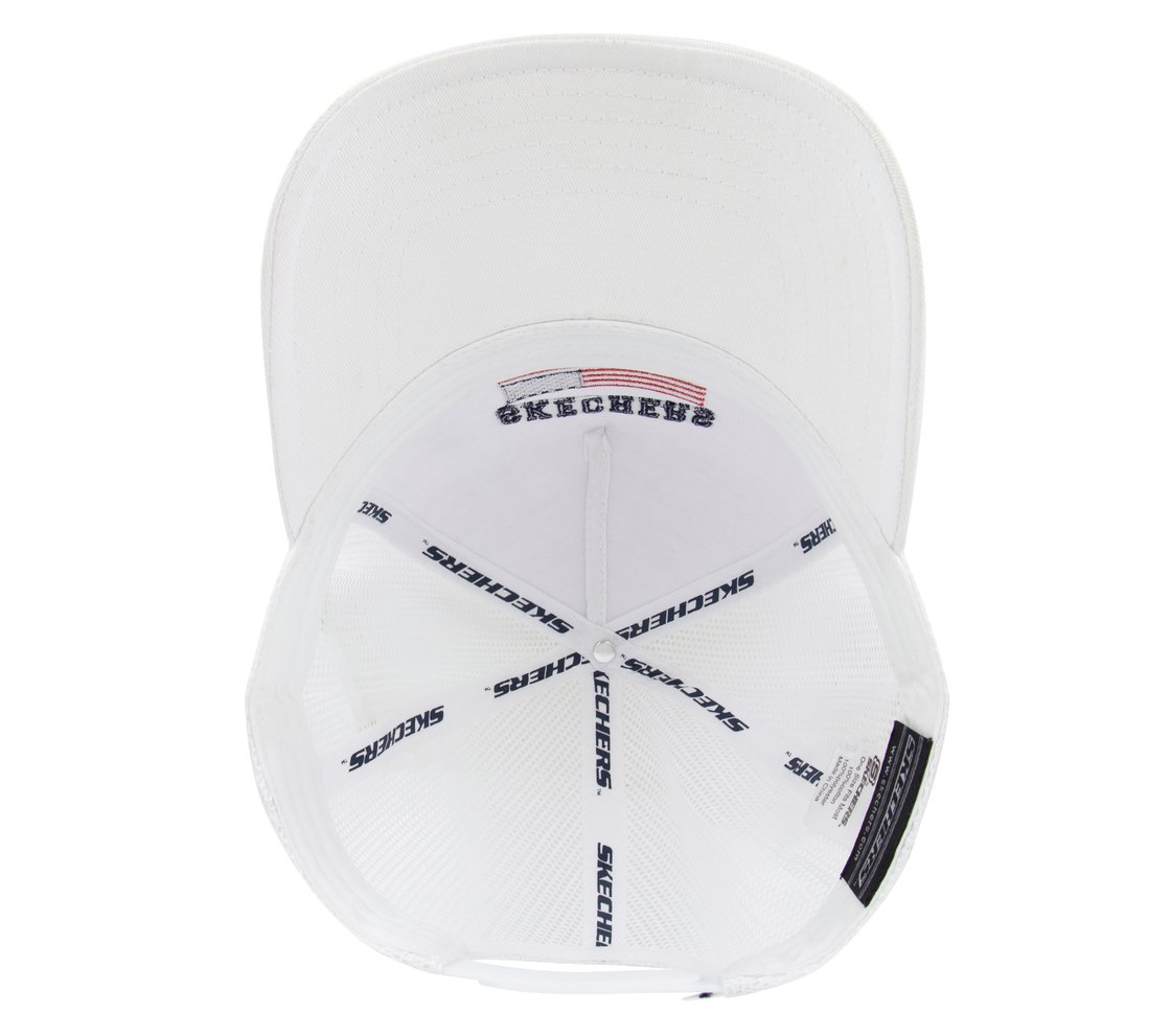 FLAG HAT, WHITE Accessories Right View