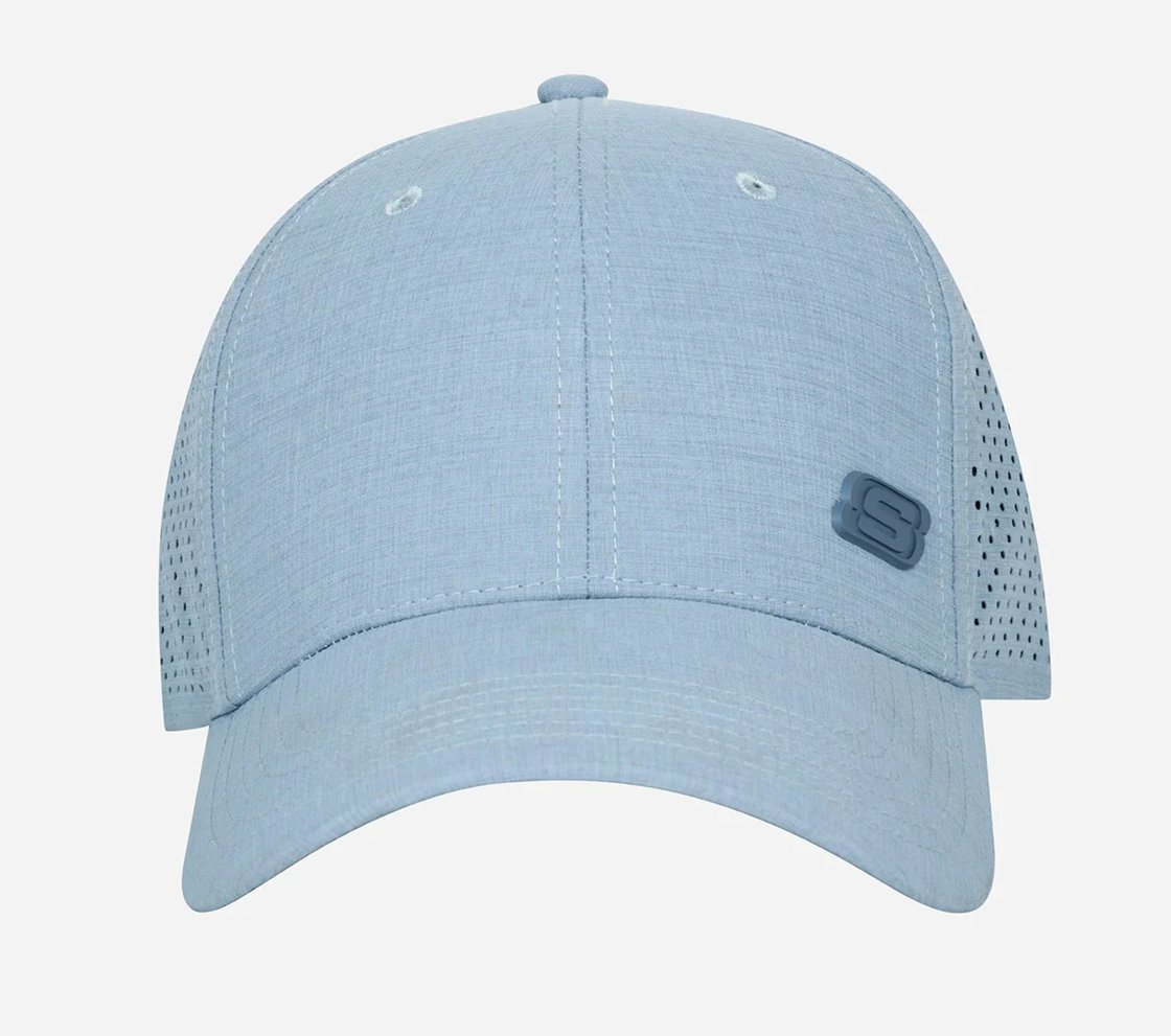 Triple S Hat, LT.BLUE/WHITE Accessories Bottom View