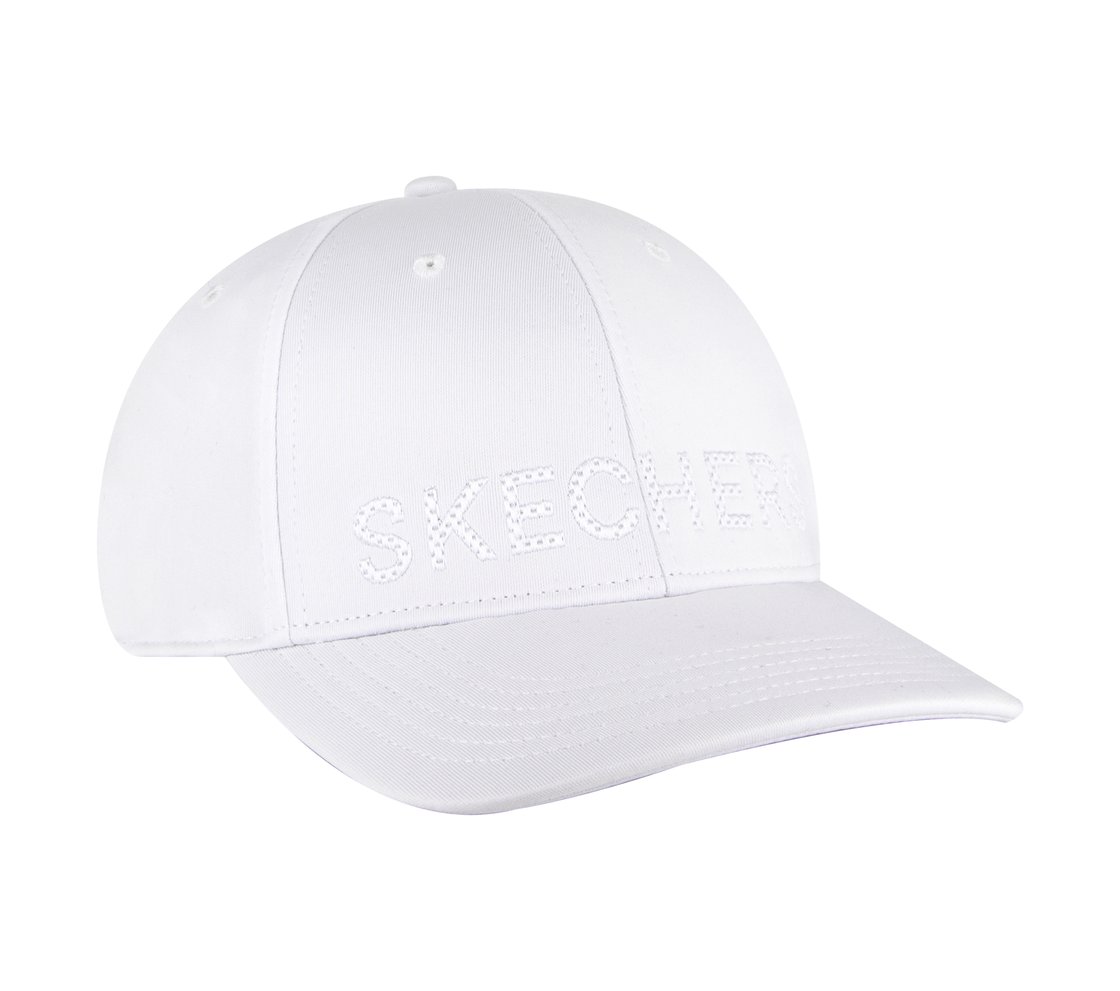 LOGO CAP, WHITE Accessories Left View