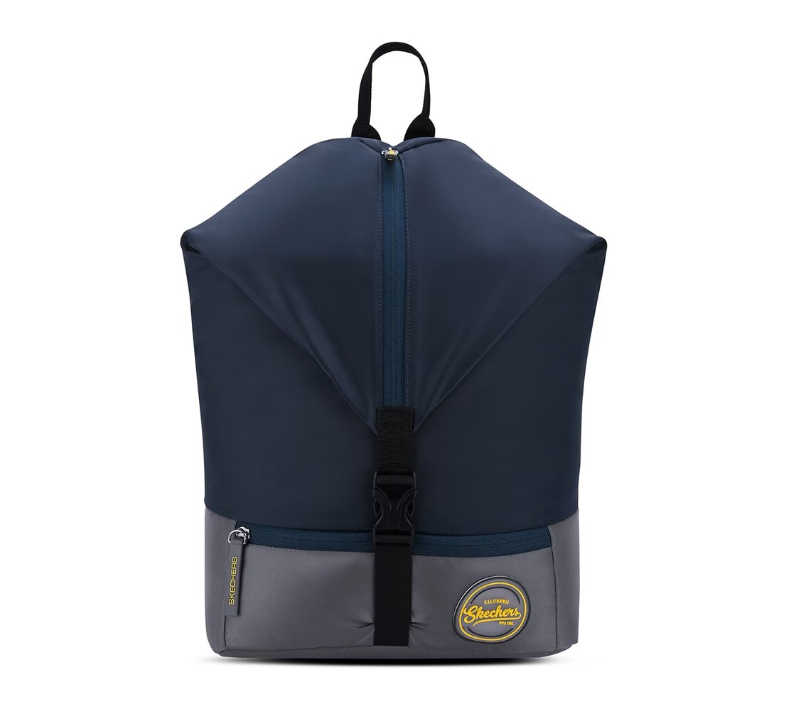 TREKKING BACKPACK WITH FRONT POCKET, BLUE/GRAY Accessories Lateral View