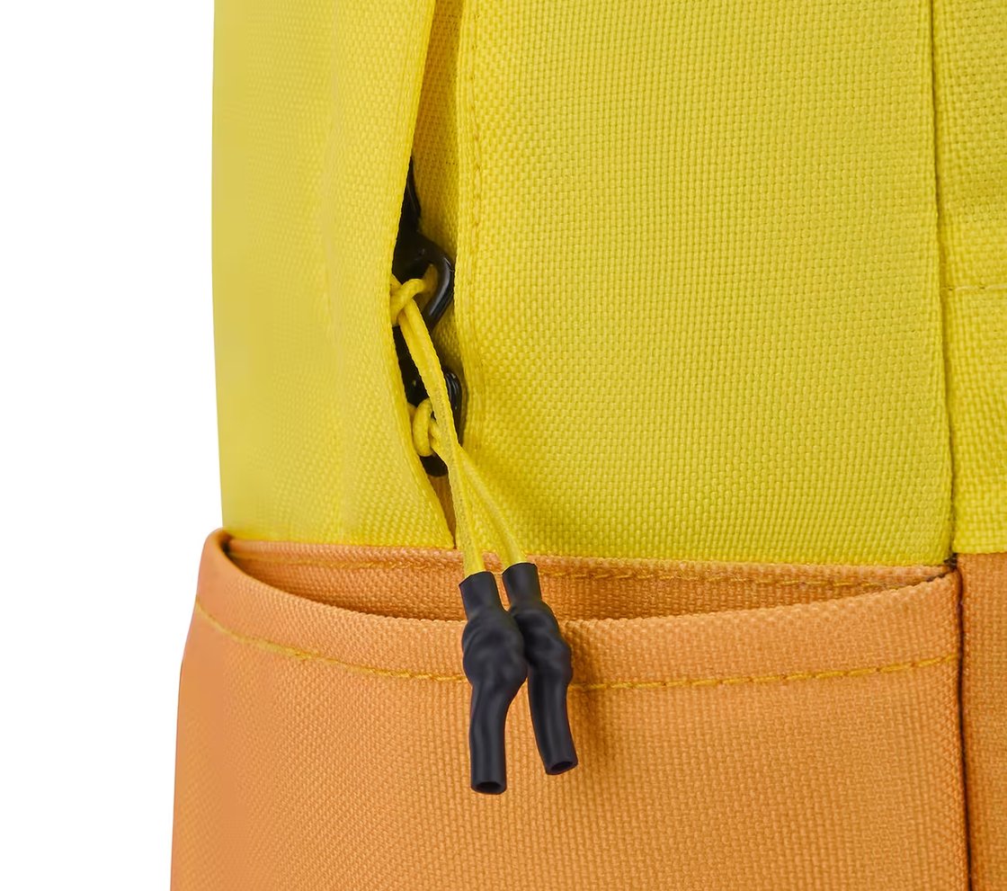 Mini Backpack With Single Compartment, YELLOW/ORANGE Accessories Right View