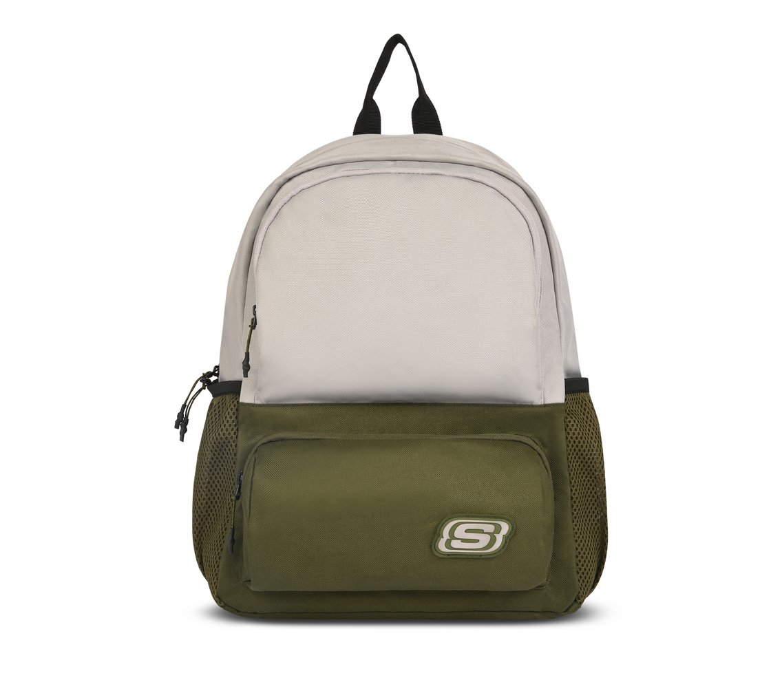 MINI BACKPACK WITH SINGLE COMPARTMENT, OLIVE Accessories Lateral View
