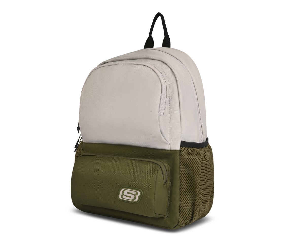 MINI BACKPACK WITH SINGLE COMPARTMENT, OLIVE Accessories Top View