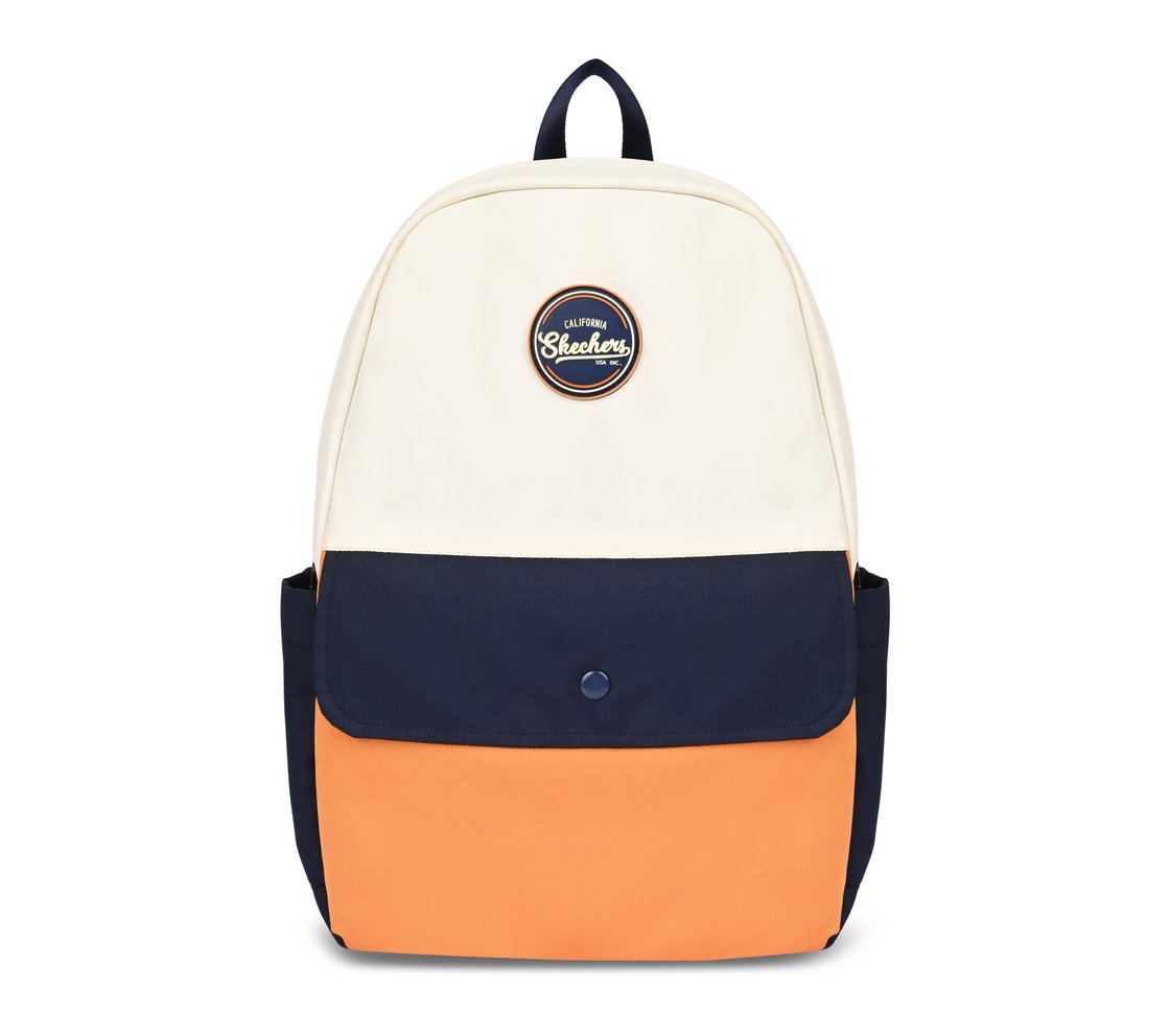 SKECHERS COLORBLOCK BACKPACK, MULTI Accessories Lateral View