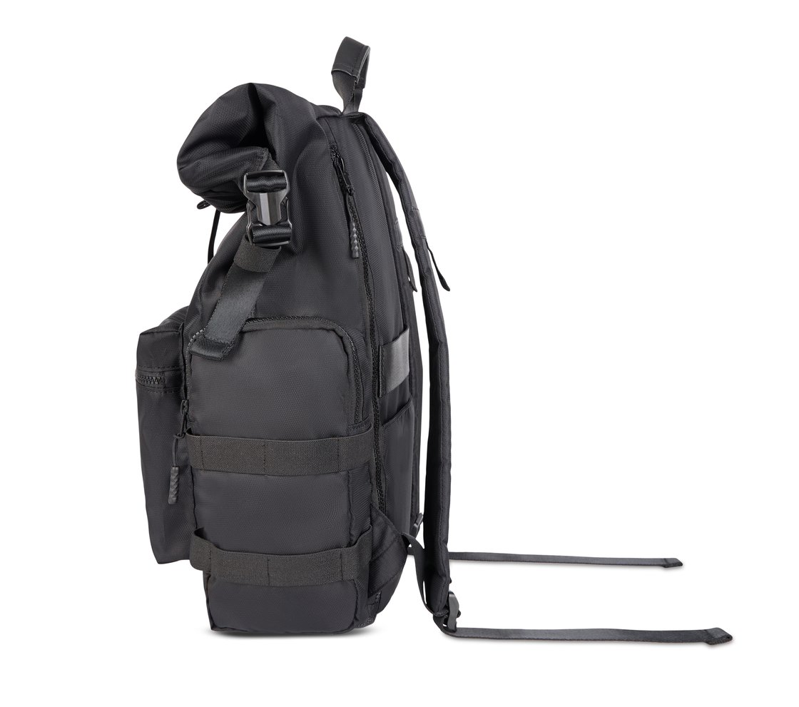 SKECHERS ROLLTOP BACKPACK, BLACK Accessories Bottom View