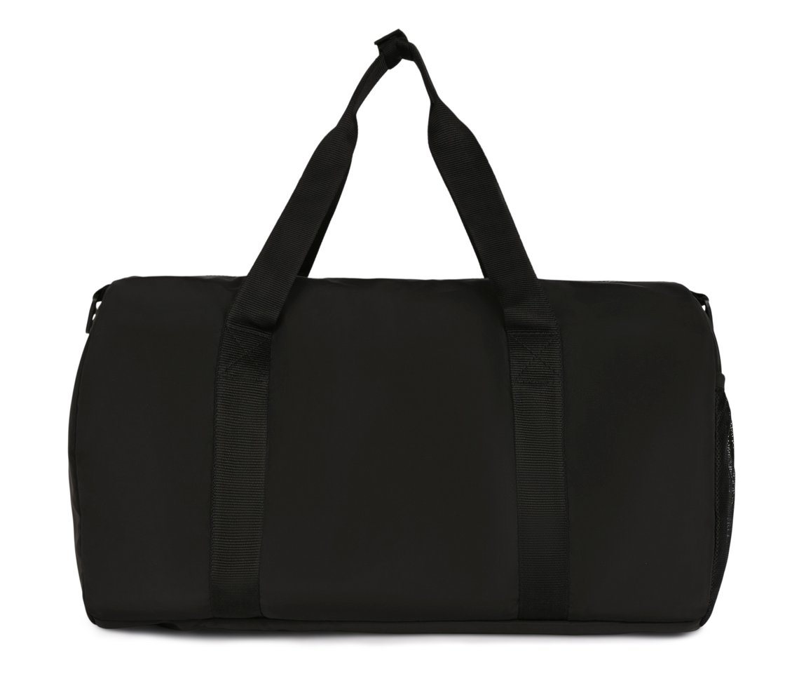 SKECHERS DUAL POCKET GYM DUFFEL, BLACK Accessories Left View