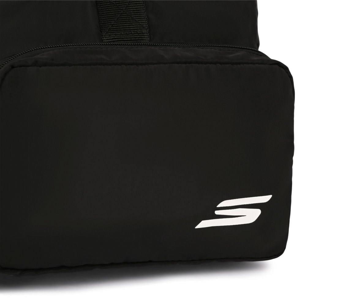 SKECHERS DUAL POCKET GYM DUFFEL, BLACK Accessories Right View