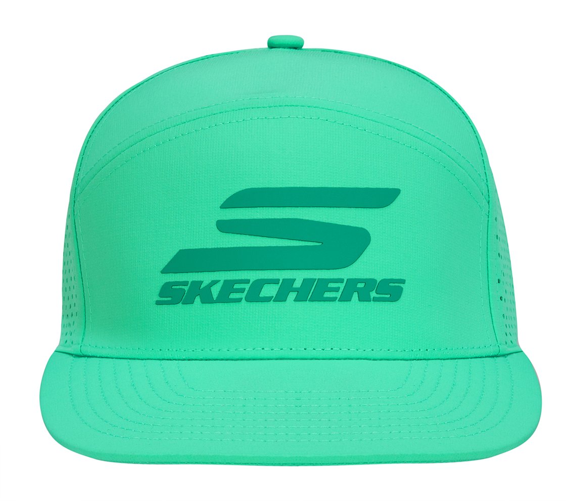 ADRENALINE PICKLEBALL HAT, NATURAL/AQUA