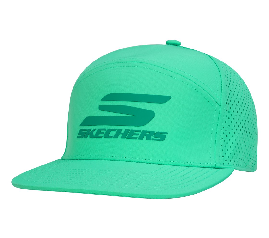 ADRENALINE PICKLEBALL HAT, NATURAL/AQUA