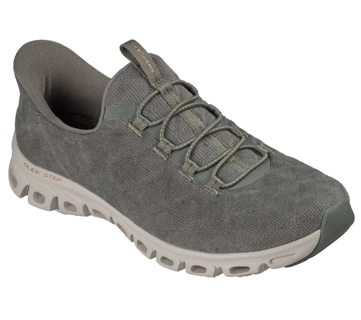 Skechers Slip-ins: Glide-Step - Cozy Fit Wonder — OLIVE