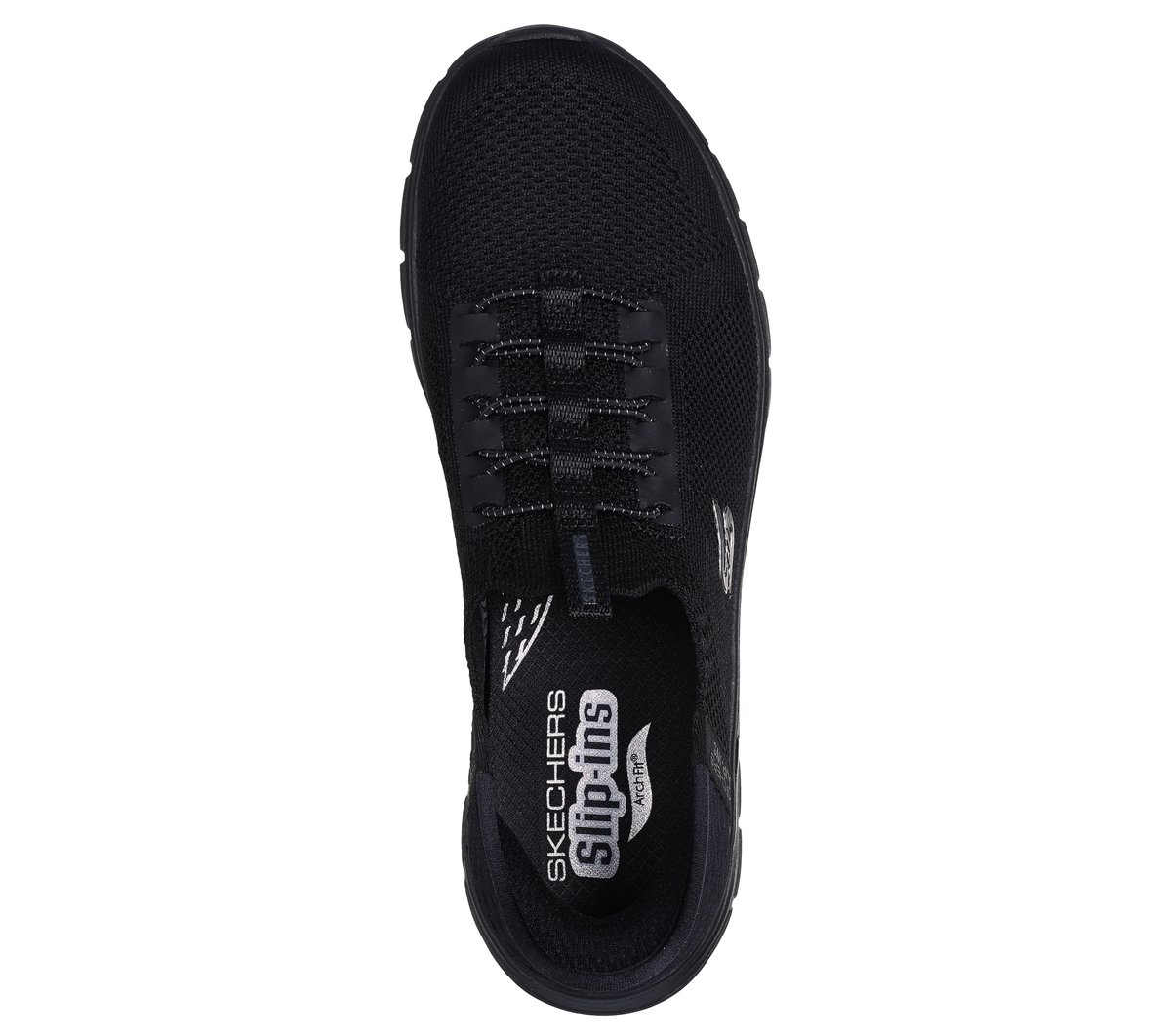 Skechers Slip-ins: Arch Fit Vista - Aspiration — BLACK