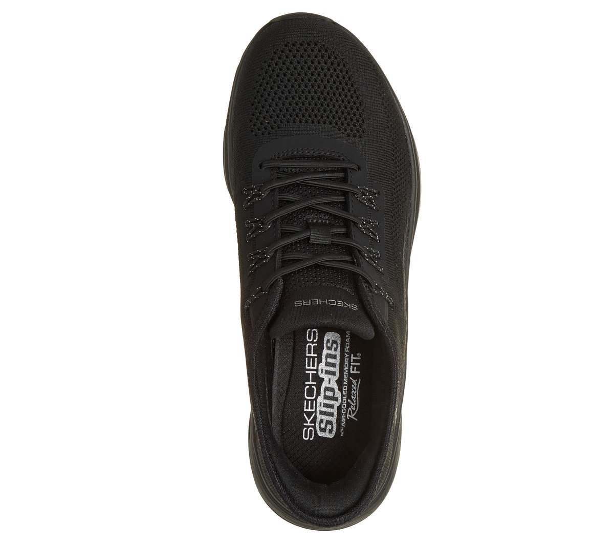 Skechers Slip-ins Relaxed Fit: D'Lux Comfort 2.0 - Supernova — BLACK
