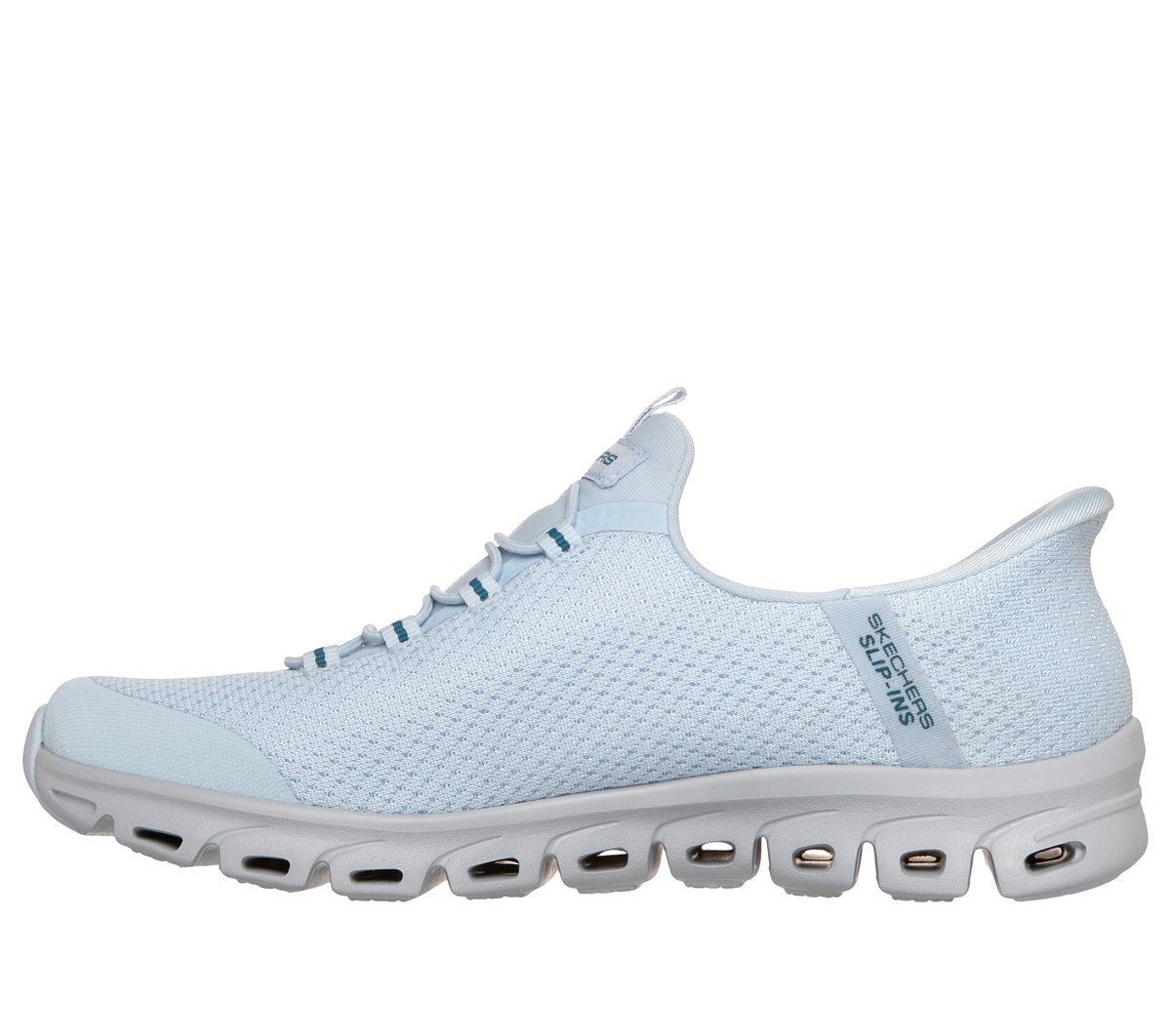 Skechers Slip-Ins: Glide-Step - Vibey — LIGHT BLUE