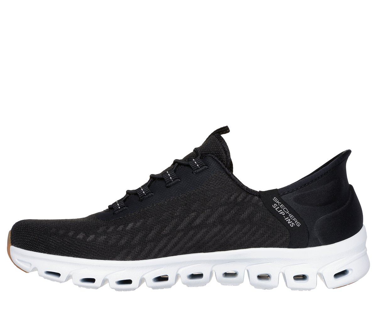 Skechers Slip-ins: Glide-Step - Tranquility — BLACK / WHITE