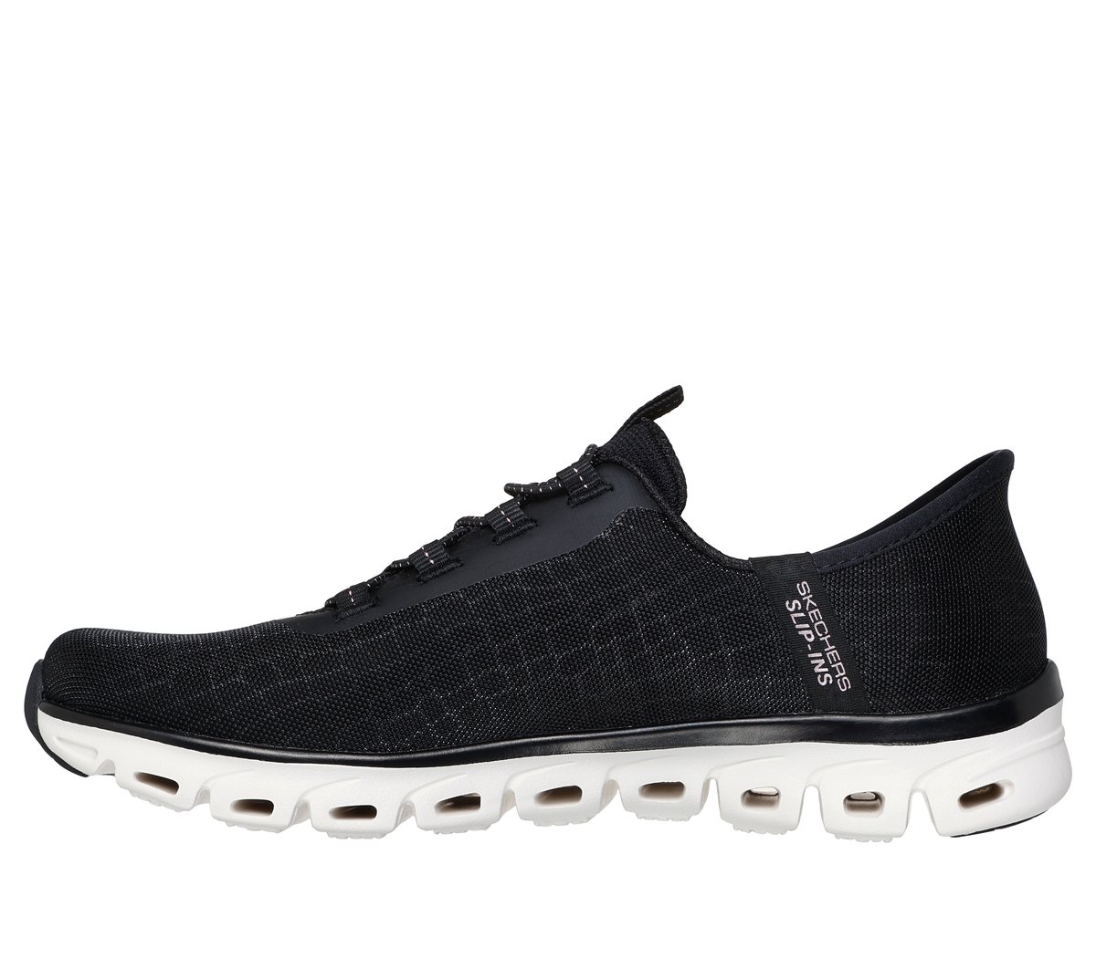Skechers Slip-ins: Glide-Step - Prism — BLACK / ROSE GOLD