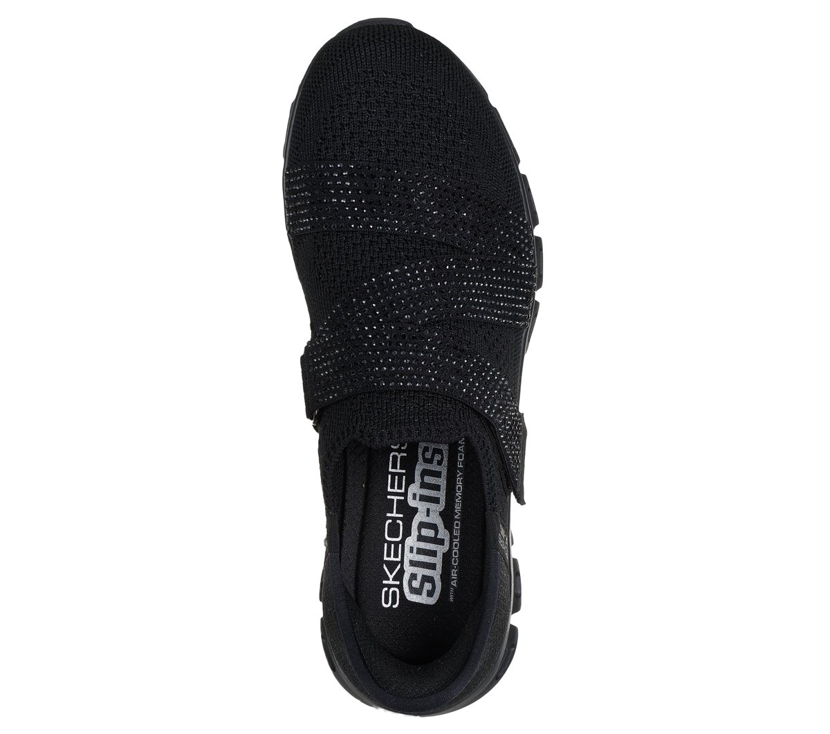 Skechers Slip-ins: Glide-Step - High Shine — BLACK