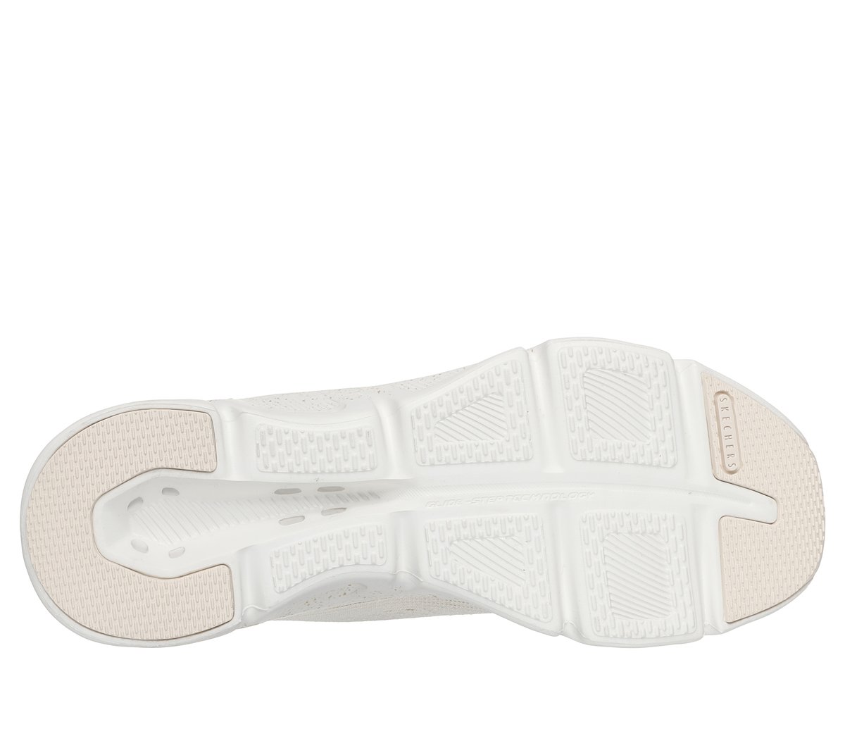 Skechers Slip-ins: Glide-Step Gratify - Pace — NATURAL / GOLD