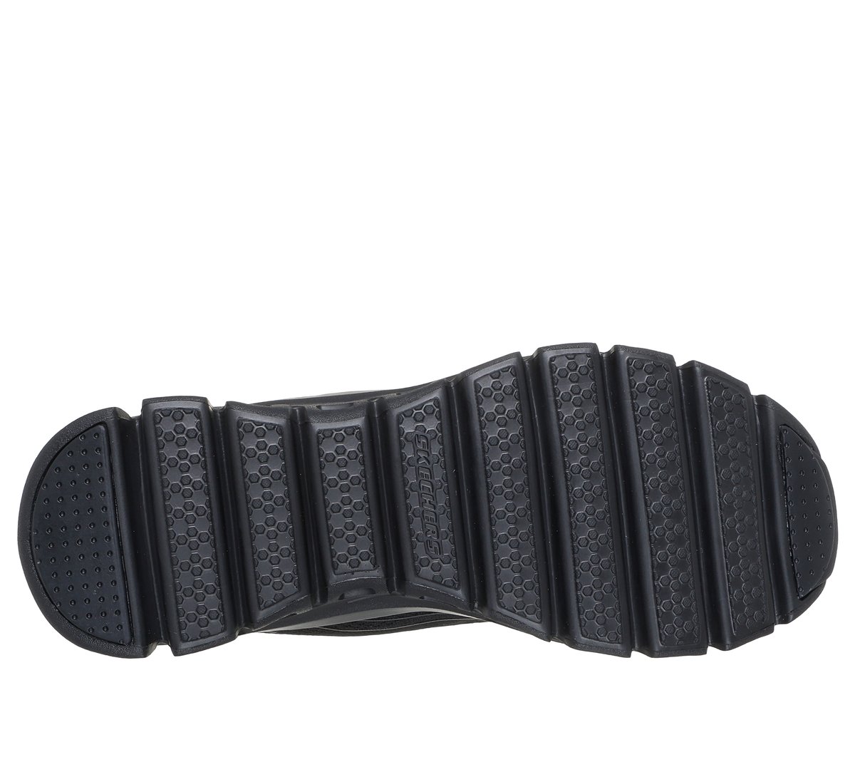 Skechers Slip-ins: Glide-Step Elevate - Amaze — BLACK