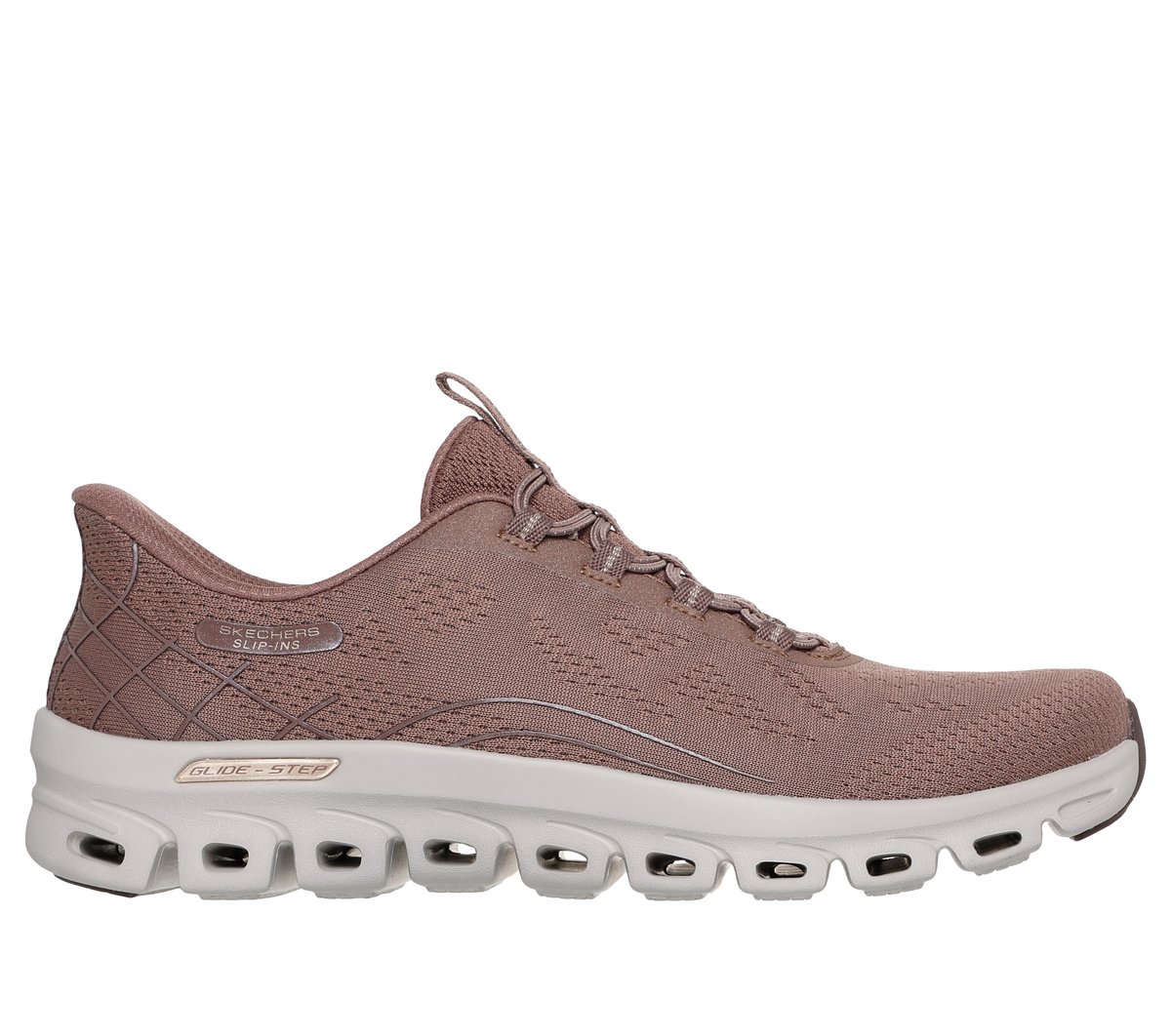 Skechers Slip-ins: Glide-Step Elevate - Amaze — BROWN