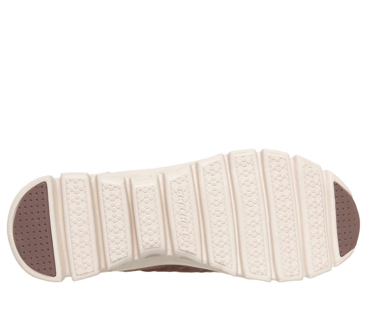 Skechers Slip-ins: Glide-Step Elevate - Cozy Fit Soft Glow — DARK TAUPE