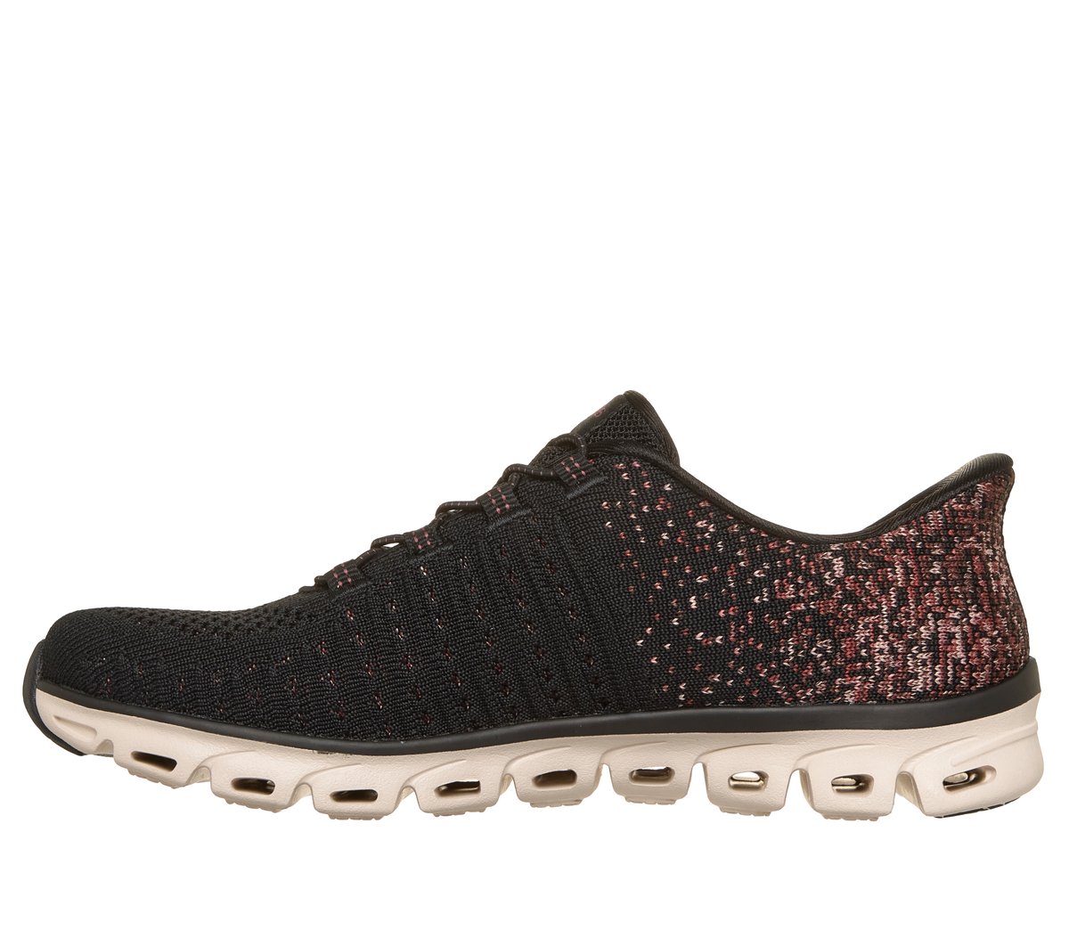 Skechers Slip-ins: Glide-Step - Phenomena — BLACK / NATURAL