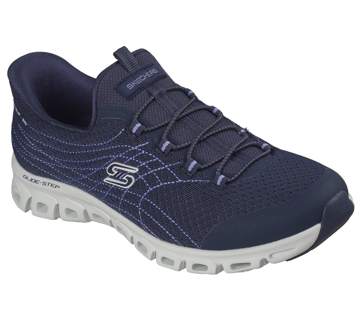 Skechers Slip-ins: Glide-Step - Pristine — NAVY