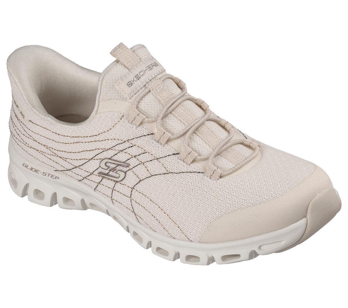 Skechers Slip-ins: Glide-Step - Prismatic — NATURAL