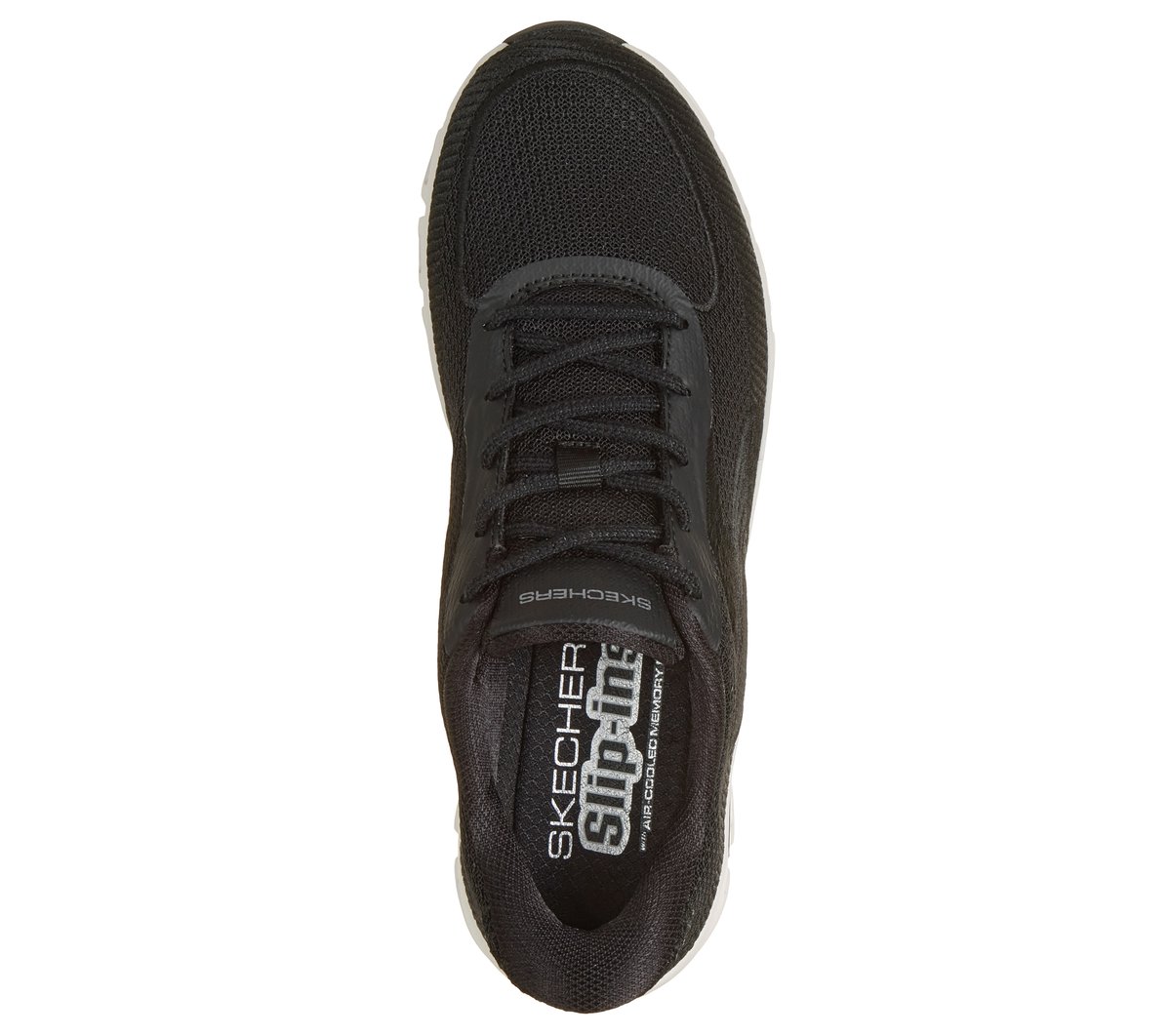 Skechers Slip-ins: Glide-Step Elevate - Myth — BLACK / WHITE