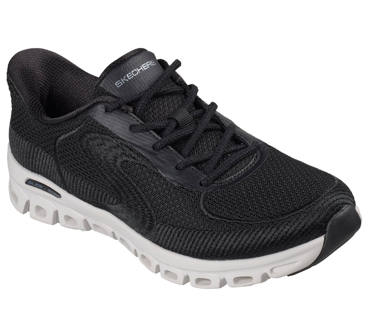 Skechers Slip-ins: Glide-Step Elevate - Myth — BLACK / WHITE
