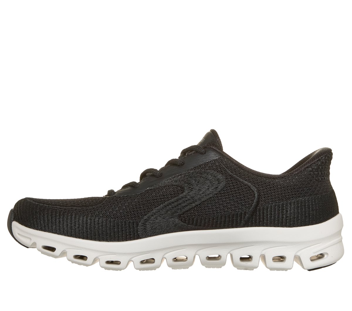 Skechers Slip-ins: Glide-Step Elevate - Myth — BLACK / WHITE