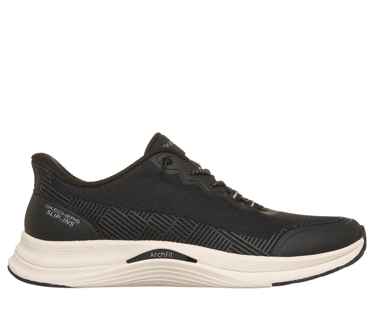 Skechers Slip-ins: Arch Vista 2.0 - Bright — BLACK / NATURAL