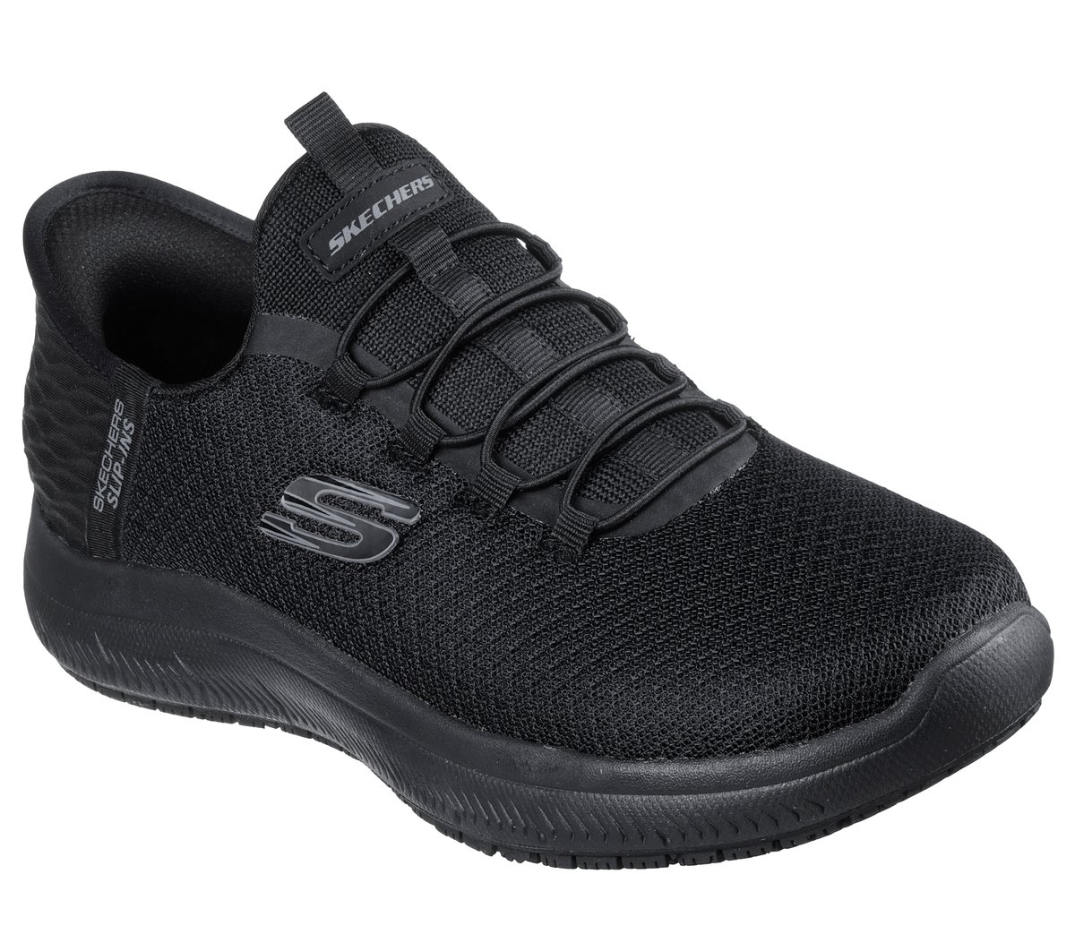 Skechers Slip-ins Work: Summits SR - Enslee — BLACK