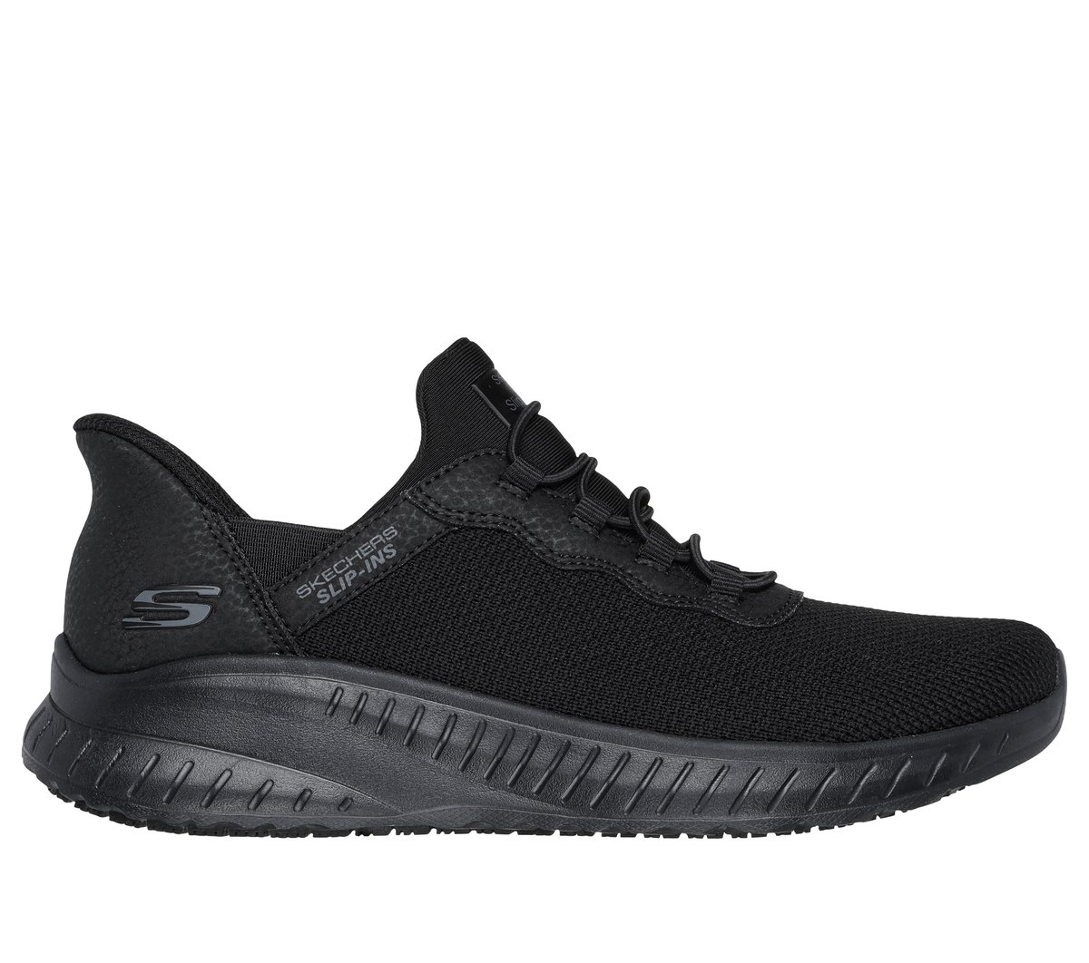 Skechers Slip-ins Work: Squad Chaos SR - Jasul — BLACK