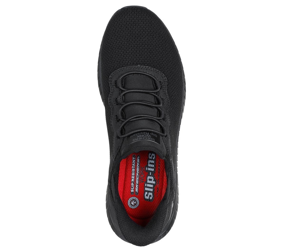 Skechers Slip-ins Work: Squad Chaos SR - Jasul — BLACK
