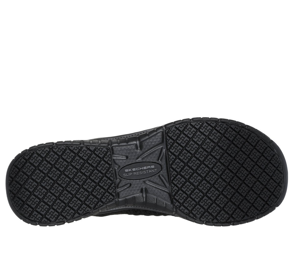 Skechers Slip-ins Work Slip-Resistant: Virtue - Valsea — BLACK