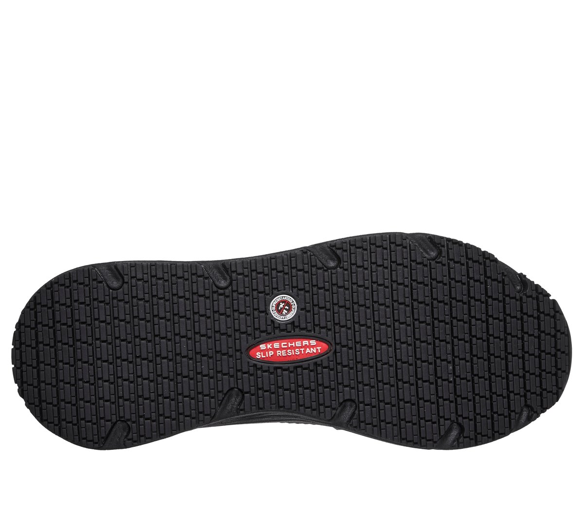 Skechers Slip-ins Work Slip-Resistant: Max Cushioning Elite - Riclan — BLACK