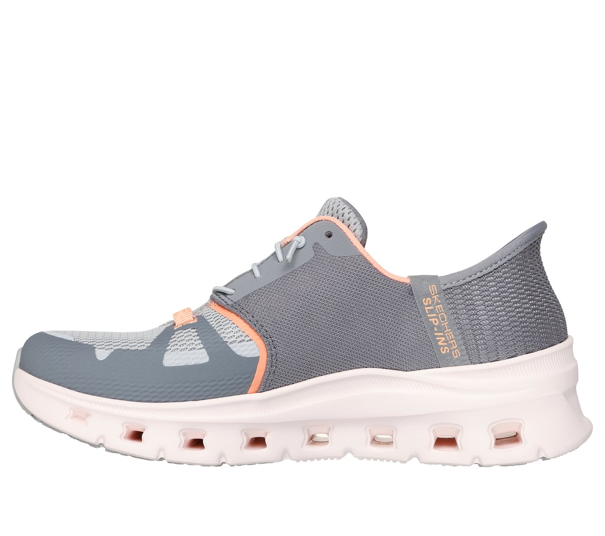 Skechers Slip-ins Work Slip-Resistant: Glide-Step Pro - Edrura — GRAY / ORANGE