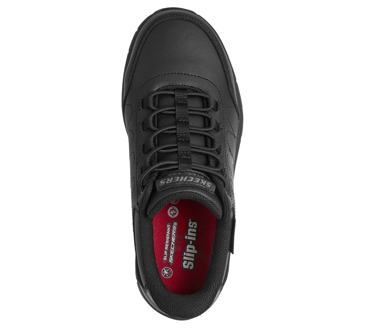 Skechers Slip-ins Work Slip-Resistant: Nampa - Enelo — BLACK
