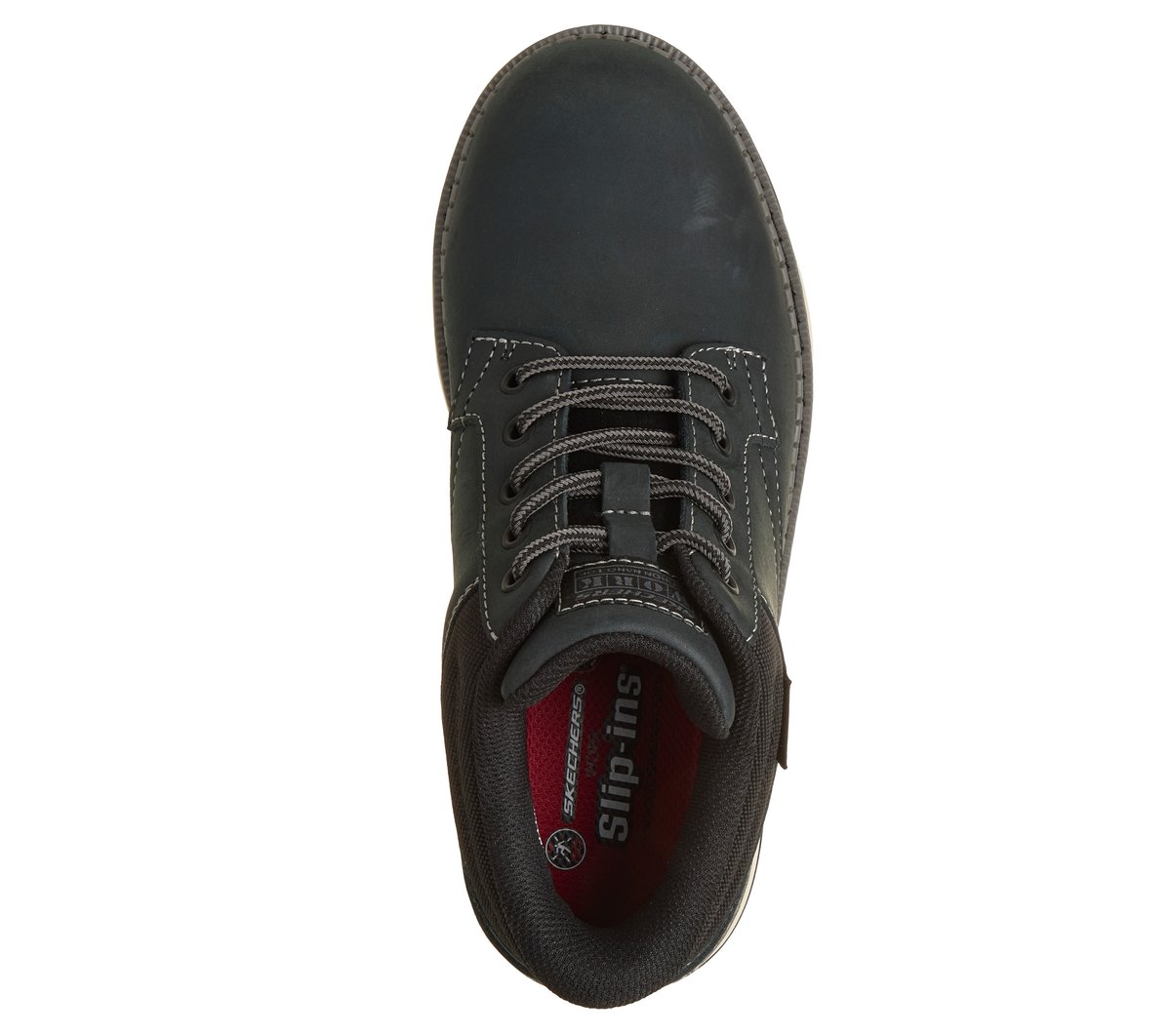 Skechers Slip-ins Work: Flex Boot Fallow — BLACK
