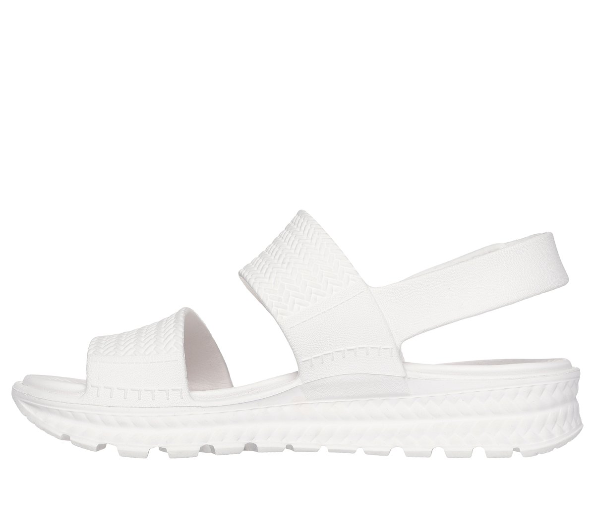 Foamies: Arch Fit Footsteps - Sunny Days — WHITE